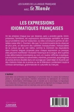 Les expressions idiomatiques françaises, Salah Mejri
