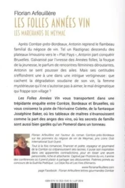 Les folles années vin. Les marchands de Meymac-près-Bordeaux dans les années 1920, Florian Arfeuillère