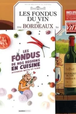 Les fondus du vin de Bordeaux. Avec un livret de recettes offert, Hervé Richez