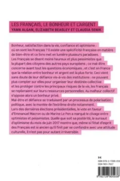 Les Français, le bonheur et l'argent, Yann Algan