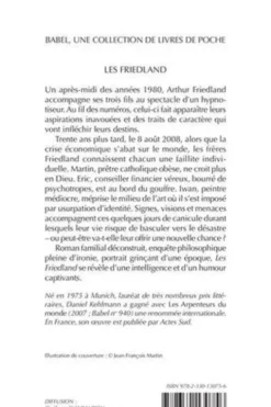 Les Friedland, Daniel Kehlmann