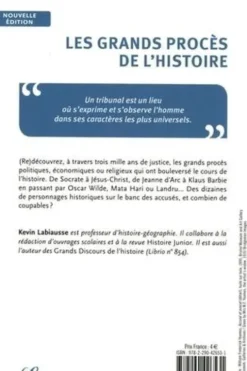 Les grands procès de l'Histoire. De Socrate à Maurice Papon, Kevin Labiausse