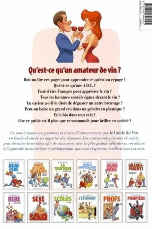 Les guides en BD Tome 49 : Le guide du vin, Jack Domon