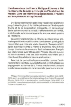 Le sherpa. Mémoires d'un diplomate aux avant-postes de l'Histoire, Philippe Etienne
