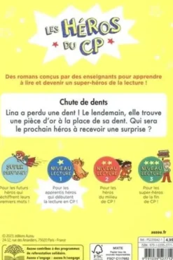 Les héros du CP : Chute de dents. Niveau lecture 1, Marie-Désirée Martins