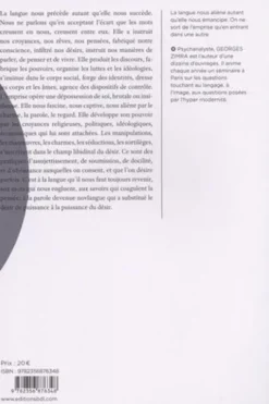 Les langues de l'emprise. Voir, croire, faire croire, Georges Zimra