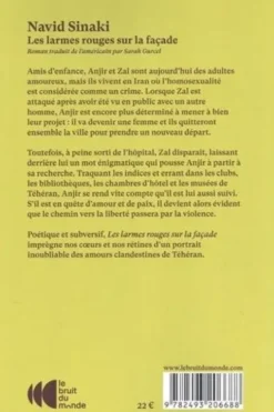 Les larmes rouges sur la façade, Navid Sinaki