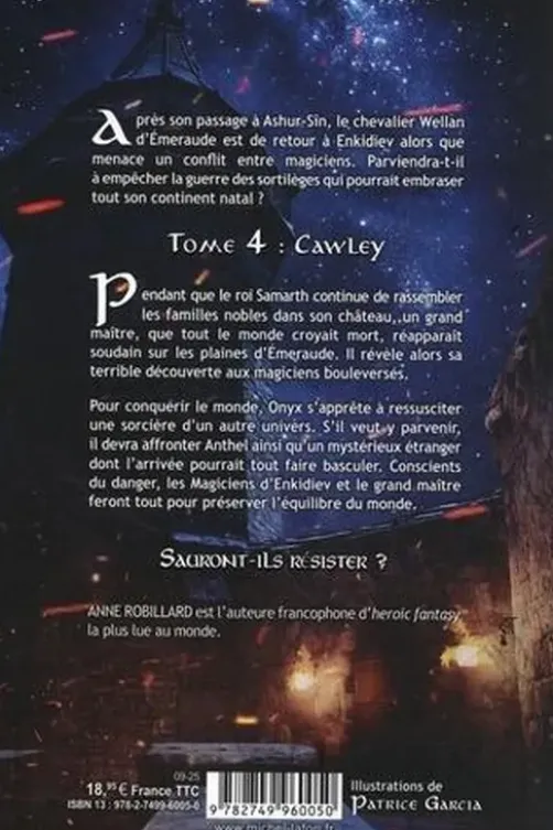 Les magiciens d'Enkidiev Tome 4 : Cawley, Anne Robillard