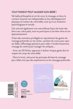 Les massages pour bébé en 30 fiches, Bénédicte Thiriez