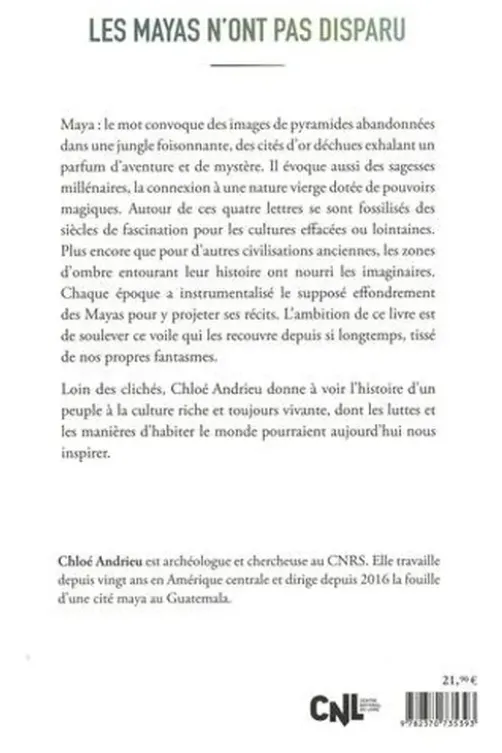 Les Mayas n'ont pas disparu, Chloé Andrieu