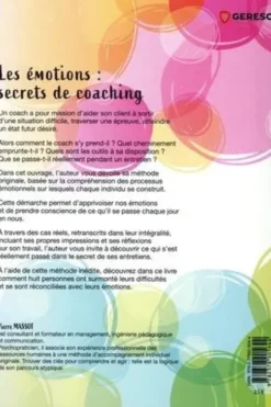 Les émotions : secrets de coaching. Méthode originale pour renouer avec l'énergie de vos émotions, Pierre Massot