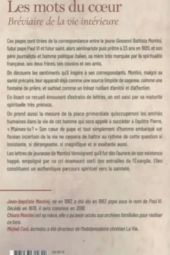 Les mots du coeur. Bréviaire de la vie intérieure, Jean-Baptiste Montini