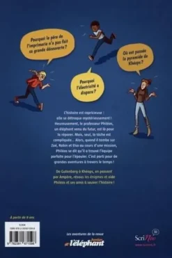 Les énigmes de Philéas Tome 1 : Un pachyderme venu du futur, Mathieu Ughetti