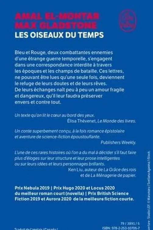 Les oiseaux du temps, Amal El-Mohtar
