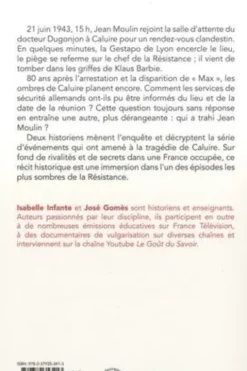 Les ombres de Caluire, Isabelle Infante