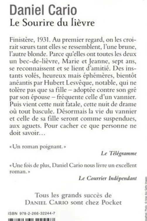 Le sourire du lièvre, Daniel Cario