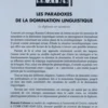 Les paradoxes de la domination linguistique. La diglossie en questions, Romain Colonna