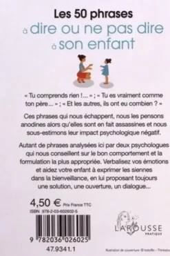 Les 50 phrases à dire ou ne pas dire à son enfant, Natacha Deery
