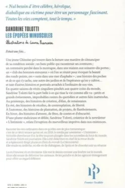 Les épopées minuscules. 100 contes vrais et autres histoires de la vie ordinaire, Sandrine Tolotti