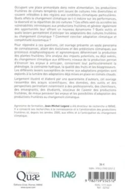 Les productions fruitières à l'heure du changement climatique. Risques et opportunités en régions tempérées, Jean-Michel Legave
