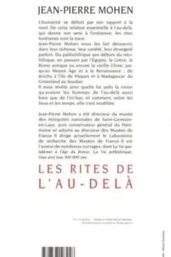 Les rites de l'au-delà, Jean-Pierre Mohen