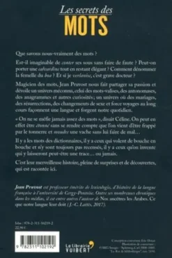Les Secrets des mots, Jean Pruvost