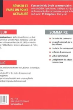 L'essentiel du droit commercial. Edition 2024-2025, Iony Randrianirina