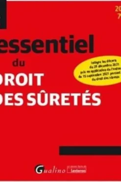 L'essentiel du droit des sûretés. Edition 2022-2023, Gaël Piette
