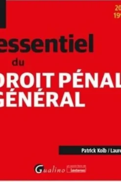 L'essentiel du droit pénal général. Edition 2022-2023, Laurence Leturmy