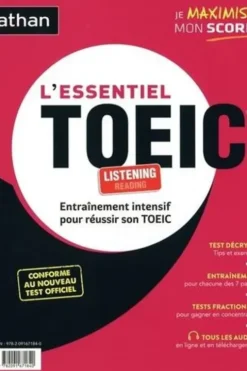 L'essentiel TOEIC. Reading ; Listening, Edition 2020, Paul Leitch