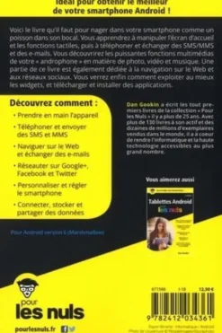 Les Smartphones Android pous les nuls. 2e édition, Dan Gookin