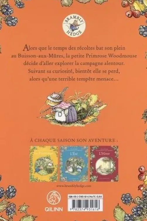Les Souris du Buisson-aux-Mûres : L'Automne, Jill Barklem