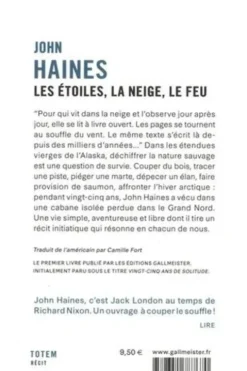 Les étoiles, la neige, le feu, John Haines