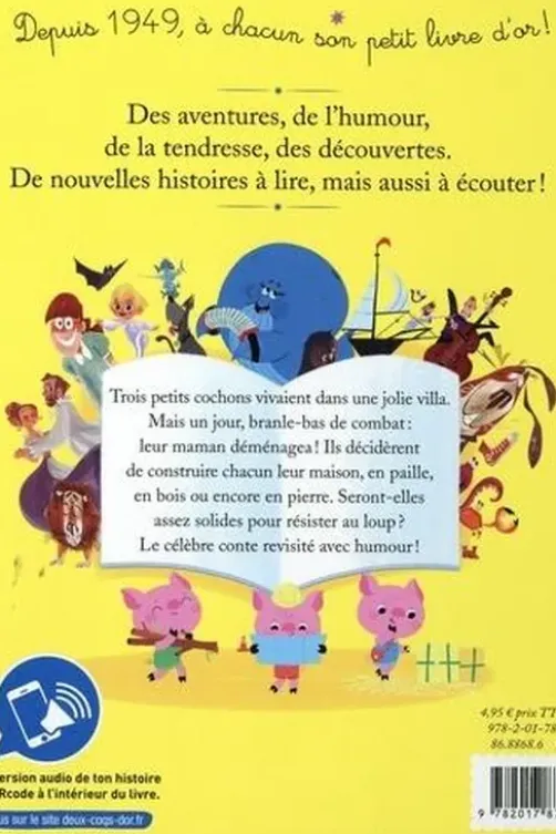 Les trois petits cochons, Aurélie Desfour