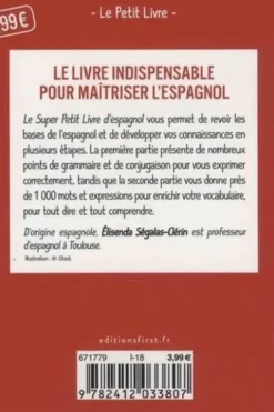 Le super petit livre d'espagnol, Elisenda Ségalas-Clérin