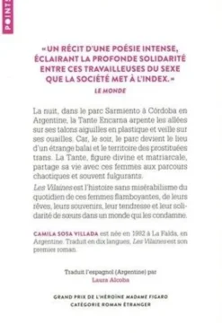 Les vilaines, Camila Sosa Villada