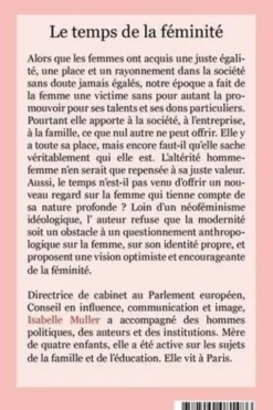 Le temps de la féminité, Isabelle Muller