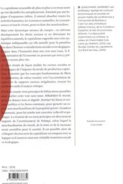 Le trou noir du capitalisme. Pour ne pas y être aspiré, réhabiliter le travail, instituer les communs et socialiser la monnaie, Jean-Marie Harribey