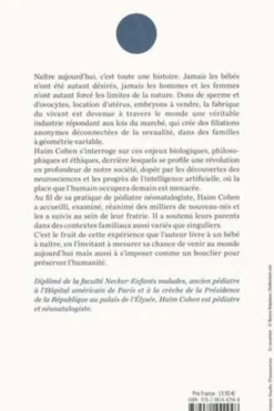 Lettre à un enfant à naitre, Haïm Cohen