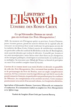 Le Vicomte et les Mousquetaires Tome 1 : L'Ombre des Rose-Croix, Lawrence Ellsworth