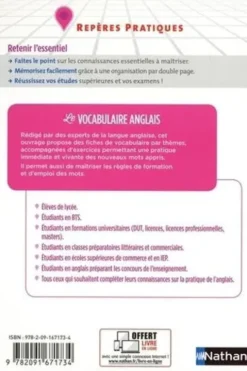 Le vocabulaire anglais, Daniel Bonnet-Piron