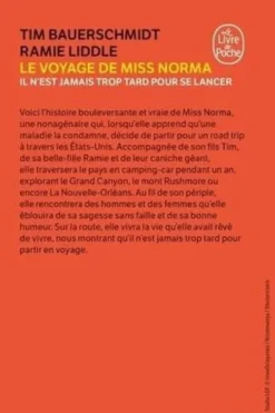 Le Voyage de Miss Norma. Il n'est jamais trop tard pour se lancer, Timothy Bauerschmidt