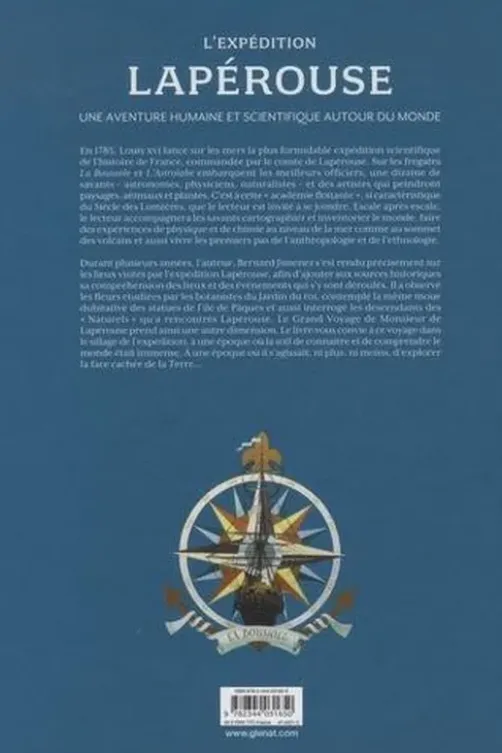 L'expédition Lapérouse. Une aventure humaine et scientifique autour du monde, Bernard Jimenez