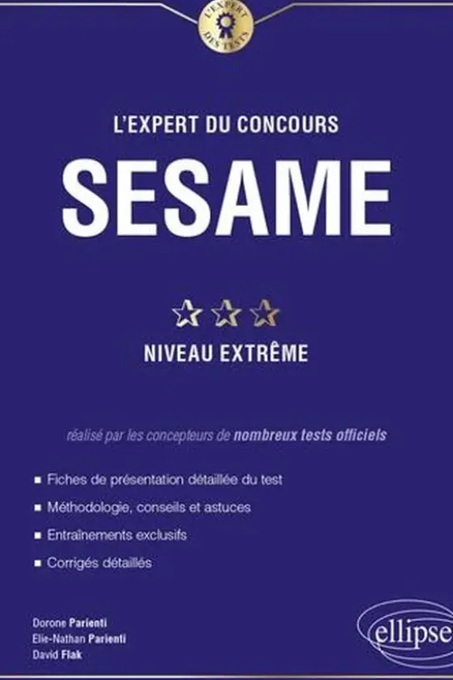 L'expert du concours SESAME. Niveau extrême, David Flak