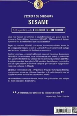 L'expert du concours SESAME. 500 questions de logique numérique, Dorone Parienti