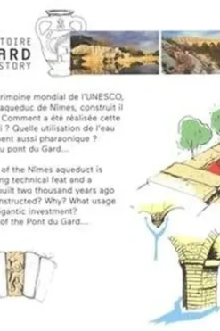 L'extraordinaire histoire du pont du Gard. Edition bilingue français-anglais, Eric Teyssier