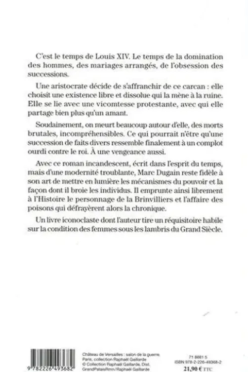 Légitime violence, Marc Dugain