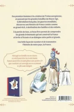 L'histoire de France racontée pour les écoliers. A lire et à écouter, avec 2 CD audio, Gwenaëlle de Maleissye