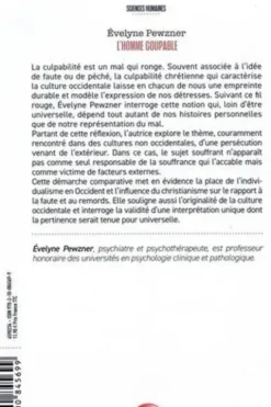 L'homme coupable. La faute et l'Occident, Evelyne Pewzner