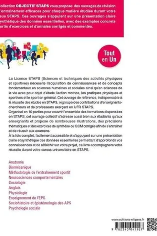 Licence STAPS. Tout en un, 2e édition, Youcef Alanbagi